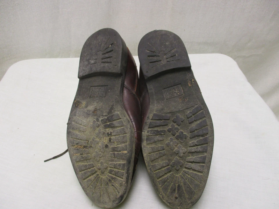 Nunn Bush Vintage Men's 8.5 8 1/2 W Light Brown 83764  Brown Genuine Leather  - Image 2 of 4