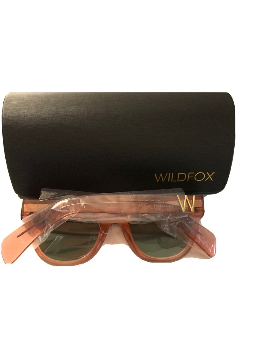 Wildfox Monroe Pink Flash Sunglasses Tortoise New Wildfox Pink Sunglasses Monroe Blush Plastic Womens  main image 3