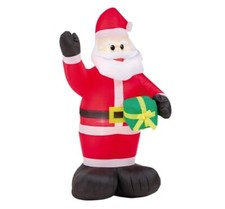 Image of Inflatable Xmas 6ft 1.8m Santa Multifunction Lights and Gift - New Boxed