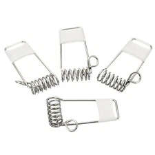 20pcs 40x17mm Downlight Spring Clip Ceiling Lamp Recessed Lighting Fix Clamps