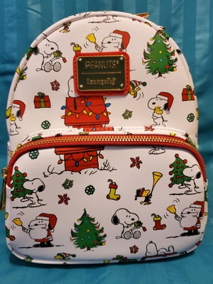loungefly peanuts backpack
