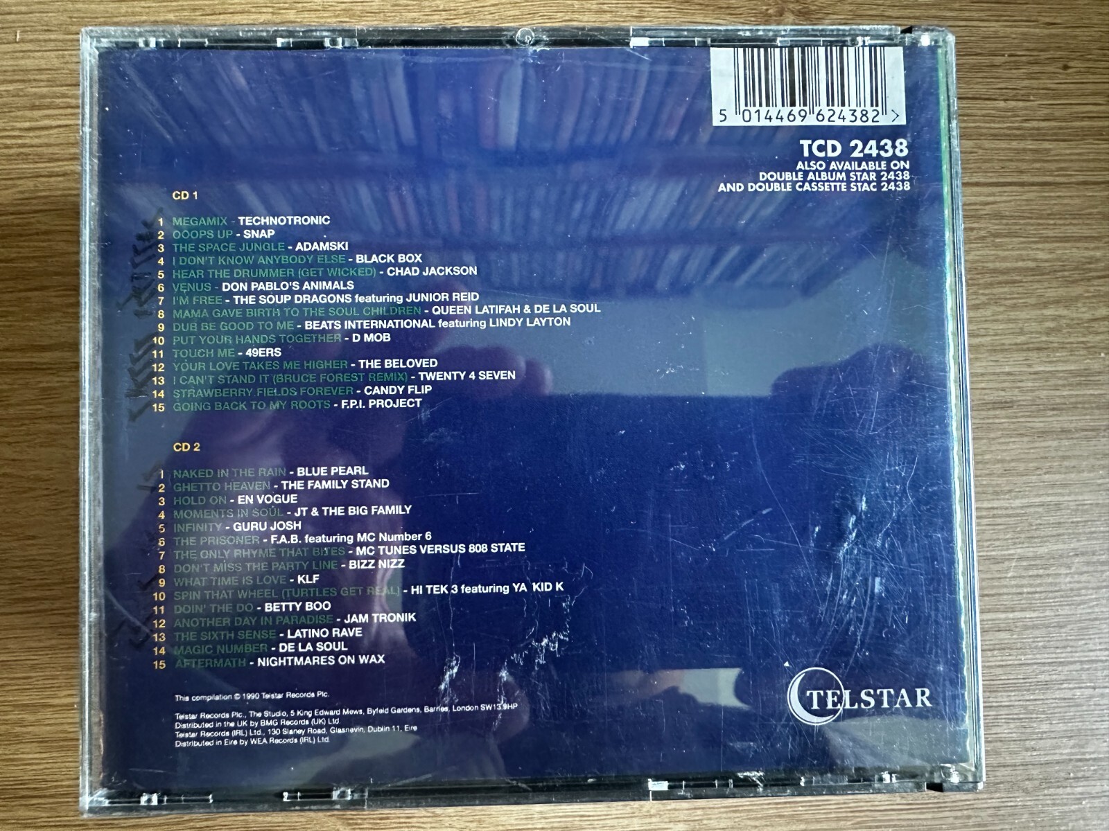 Deep Heat 90 CD 1990 Old School Dance Music Compilation Album 2 Discs