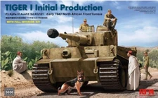 1/35 Rye Field Models Tiger I Initial Prod 1943 North Africa/Tunisia w/Int #5050