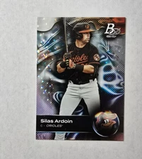 (ITEM C346) SILAS ARDOIN - 2023 BOWMAN PLATINUM TOP PROSPECTS ICE FOIL #TOP88