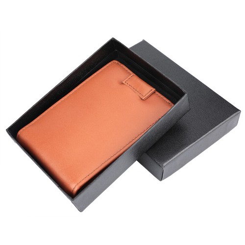 Billetera de Cuero para Hombre Cartera Plegable para Tarjeta ID Para Hombre - Picture 17 of 37