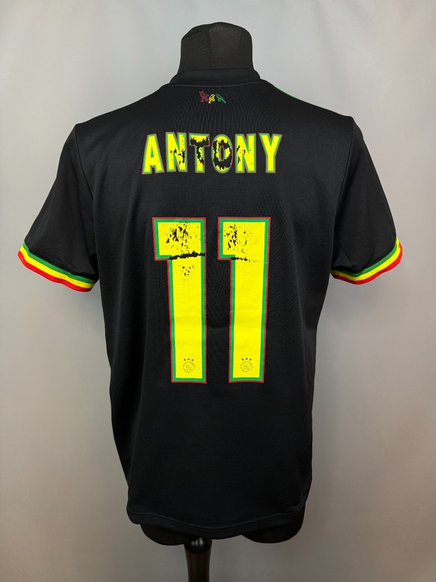 AJAX 2021 2022 ANTONY THIRD SHIRT FOOTBALL SOCCER JERSEY AJAX 2021 2022 ANTONY THIRD SHIRT FOOTBALL SOCCER JERSEY