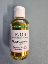 Nature’s Bounty Vitamin E Oil Supports Immune & Antioxidant 13,500mg  2.5 fl Oz