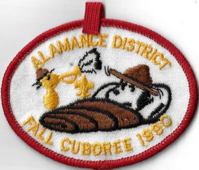 1990 Fall Cuboree Alamance District RED Bdr. [MX-9607]