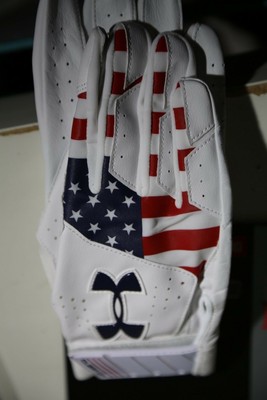 under armour american flag batting gloves