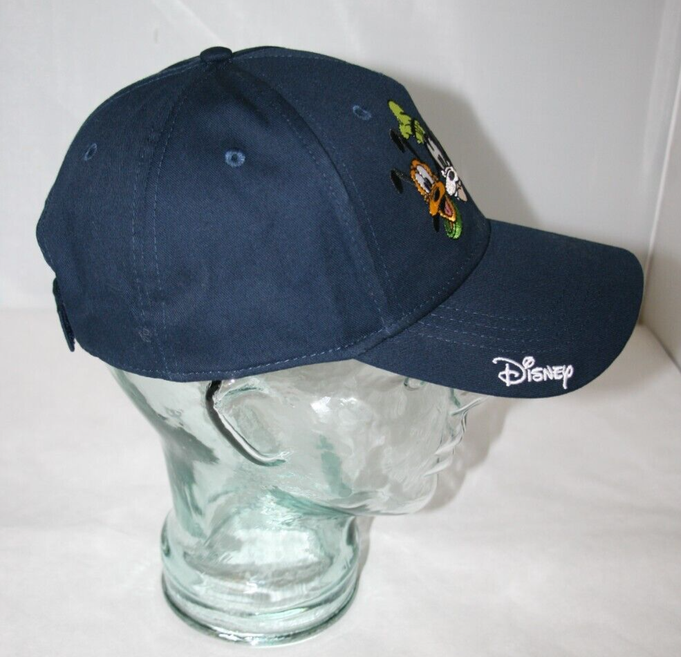 Disney Mickey Pluto Goofy Donald Navy Embroidered Baseball  display picture 1