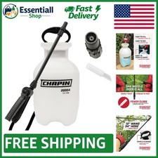 Translucent 1-Gallon Pump Sprayer with Funnel Top and 34-Inch Hose by Chapin