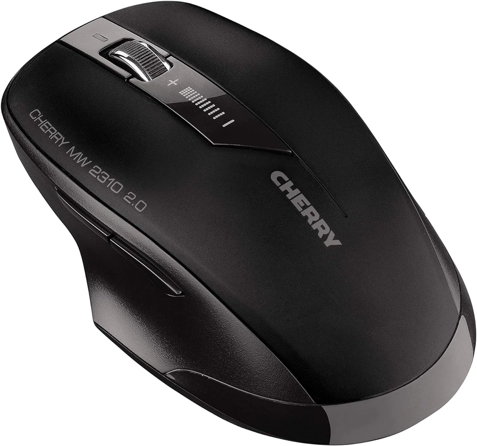 CHERRY MW 2310 USB Wireless Optical Mouse 6 Button Black JW-T0320 - Image 2 of 4