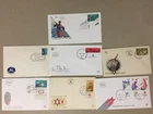 Seven Israel MACCABI,HAPOEL GAMES fdc