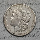 1884-S Morgan Dollar VF Tougher Date! #2ZZY