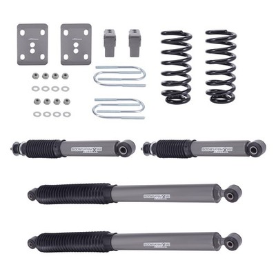 Front 3'' Rear 5''  Lowering Kit w/Shock For Ford F100 F150 2WD 1980-1996
