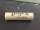 1954 S Roosevelt Dime  ROLL S - BU - Uncirculated - SILVER BR. Uncirculated