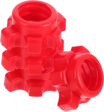 4Pcs Dumbbell Screw Spinlock Collars - Fixed Nut Barbell Collars Dumbbell Screw 