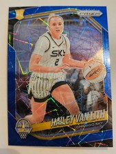 Hailey Van Lith - 2025 Panini Prizm WNBA Prizms Blue Velocity Rookie Card