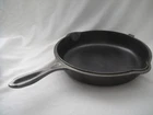 Vtg Wagner Cast Iron Double Skillet Bullseye 5-Star Hinged Lid ~Cleaned+Seasoned