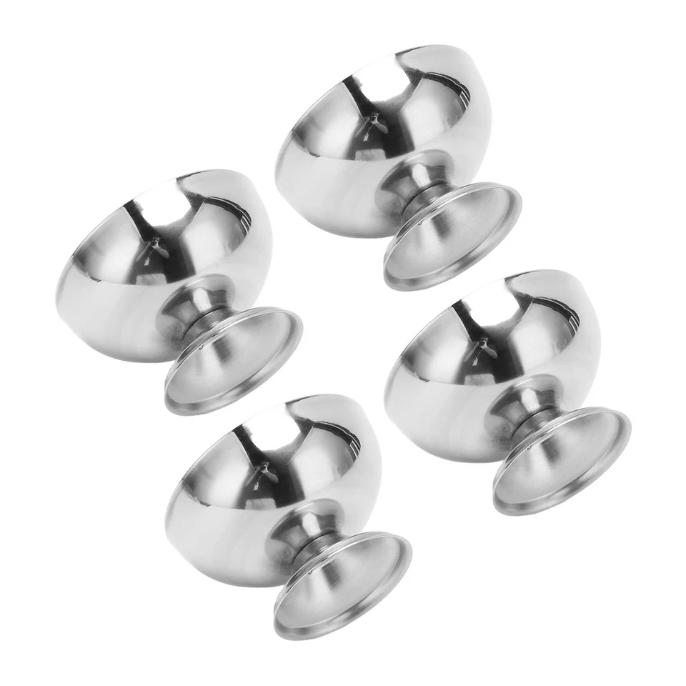 4-teilige Eisschalen Aus Edelstahl In Lebensmittelqualität Langlebige - Bild 2 von 4