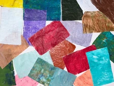 25 Collage, Mixed Media, Junk Journal & Art Journal Papers - Natural Earth Paint