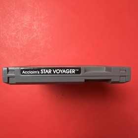 Star Voyager Nintendo Entertainment System 1987 NES Cart Only Tested Authentic
