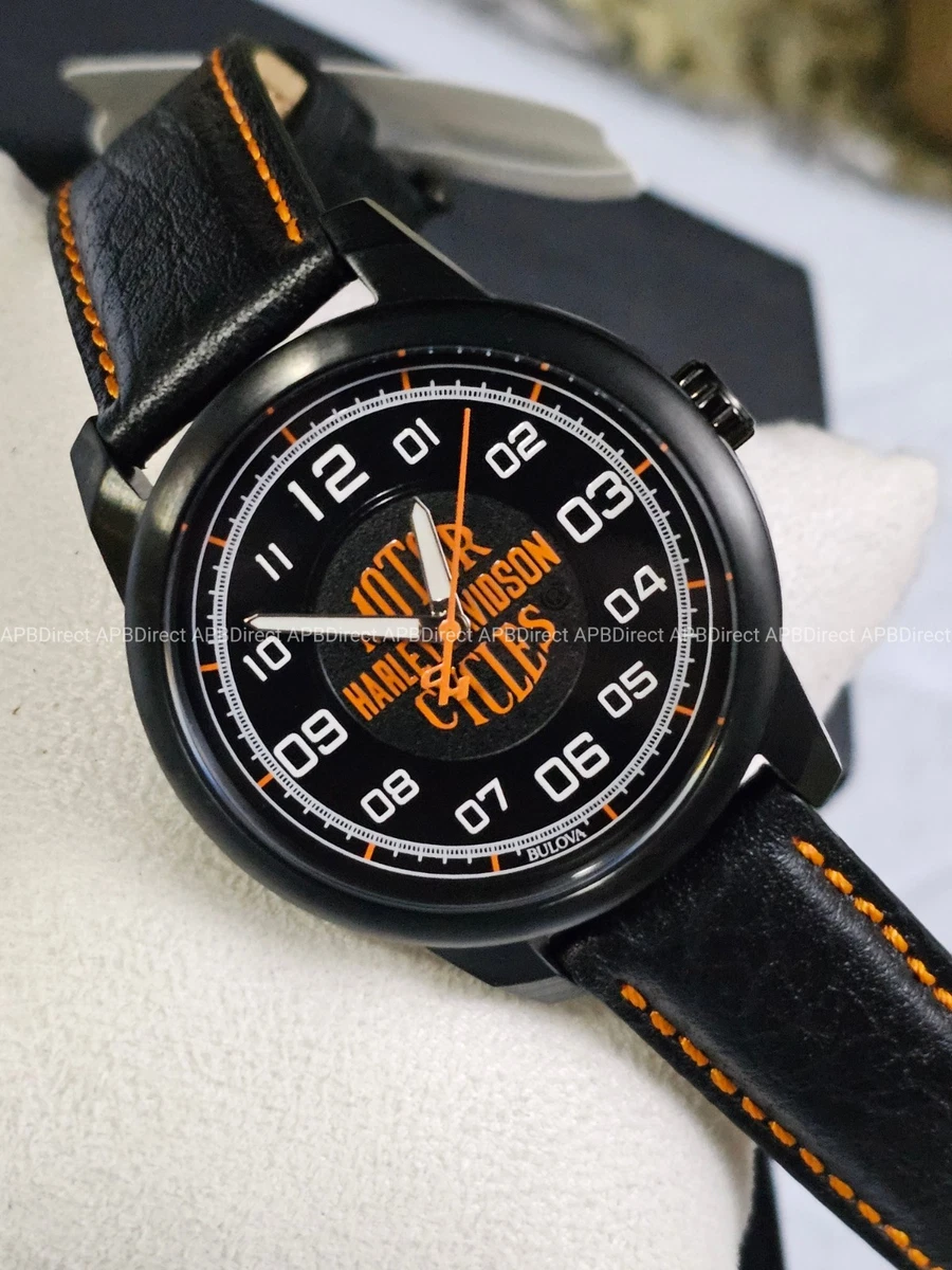 Bulova Harley-Davidson Wristwatches for Men for sale - eBay