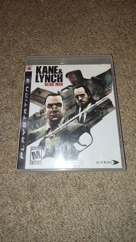 Kane & Lynch: Dead Men (Sony PlayStation 3, 2007) Complete, CIB- Tested