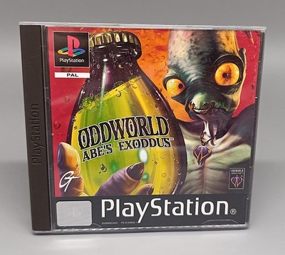 Oddworld Abe's Exodus - Sony PSX Playstation 1 PS1 OVP CIB