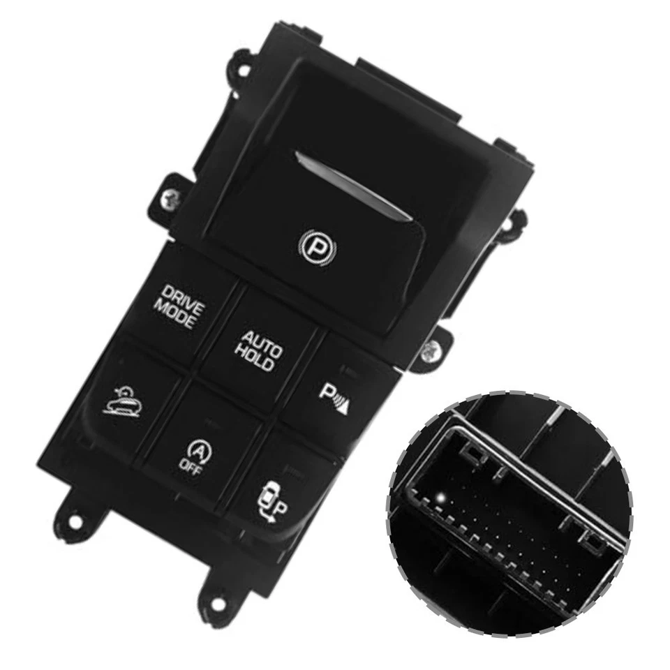 Electronic Parking Brake Switch Cover for Hyundai Tucson 2016 2017 OEM Part - Image 3 of 4