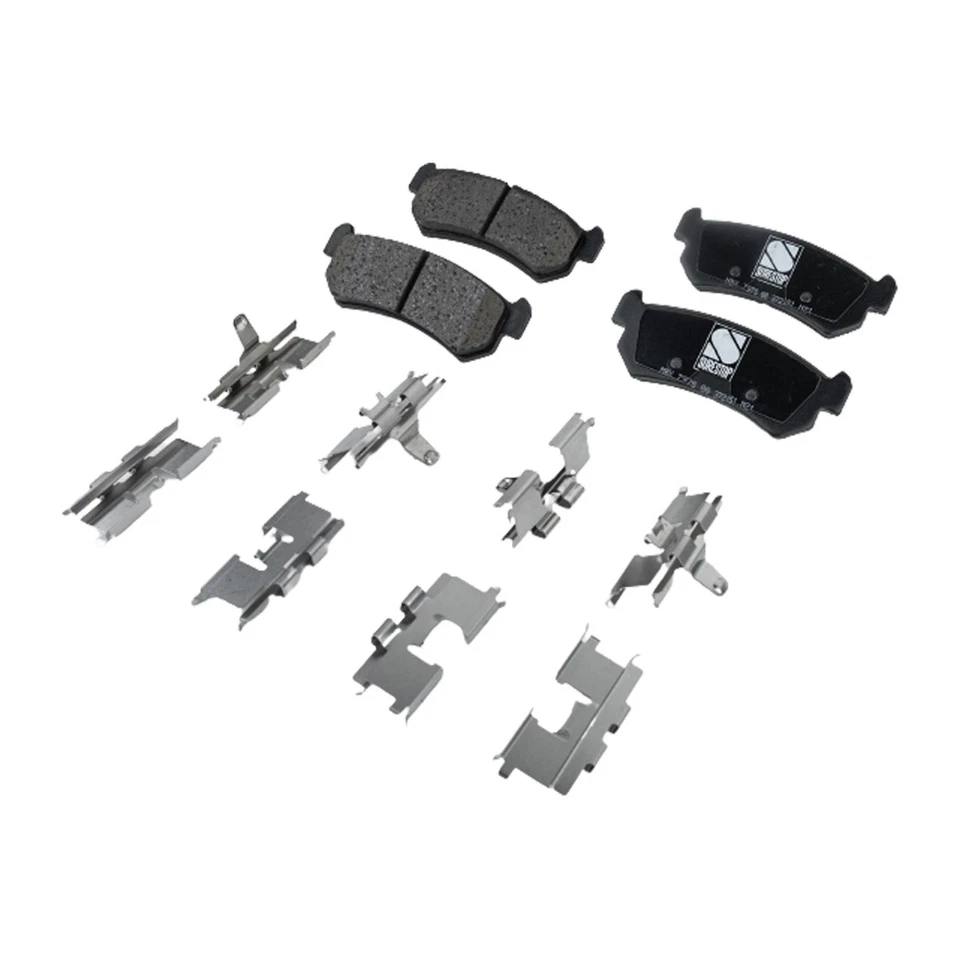 Juego de 2 pastillas de freno delanteras y traseras para Suzuki Forenza 2004-2006 tracción delantera Foto 4 de 4