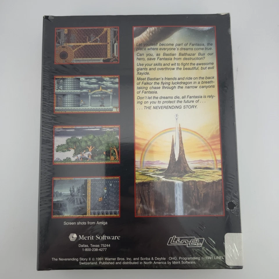 The Neverending Story II: The Arcade Game, 1991, Big Box, New & Sealed - Image 3 of 4