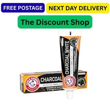 Arm & Hammer Charcoal White Toothpaste, 75ml 46.40 per litre