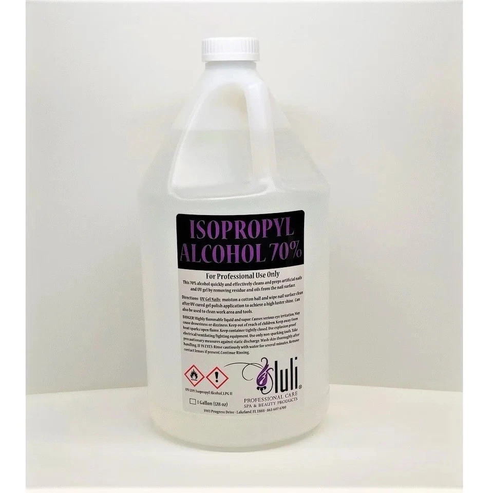 ALCOHOL ISOPROPÍLICO 70% 4 galones Hecho en EE. UU. Envío gratuito y rociador alcohol para frotar Foto 2 de 2