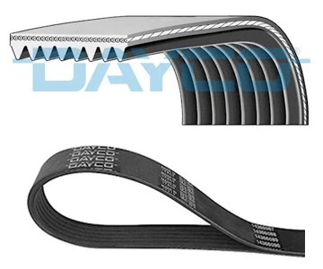 VRIBBED BELT 8PK1300HD FOR VOLVO B7/8700 D7E290/D7E240/D7E320 7.1L D7B230 6.7L - Picture 2 of 6