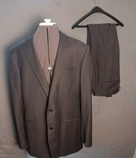 Brooks Brothers Explorer Regent Fit 2-Piece Suit 44L W40 X32 Gray Wool -EUC