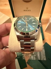 Rolex Milgauss 116400GV - Z blue dial - Full set - watch, box & papers, tags