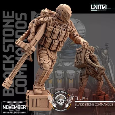 Druck 3D Figürchen Wargame Unit-9 - Elijah