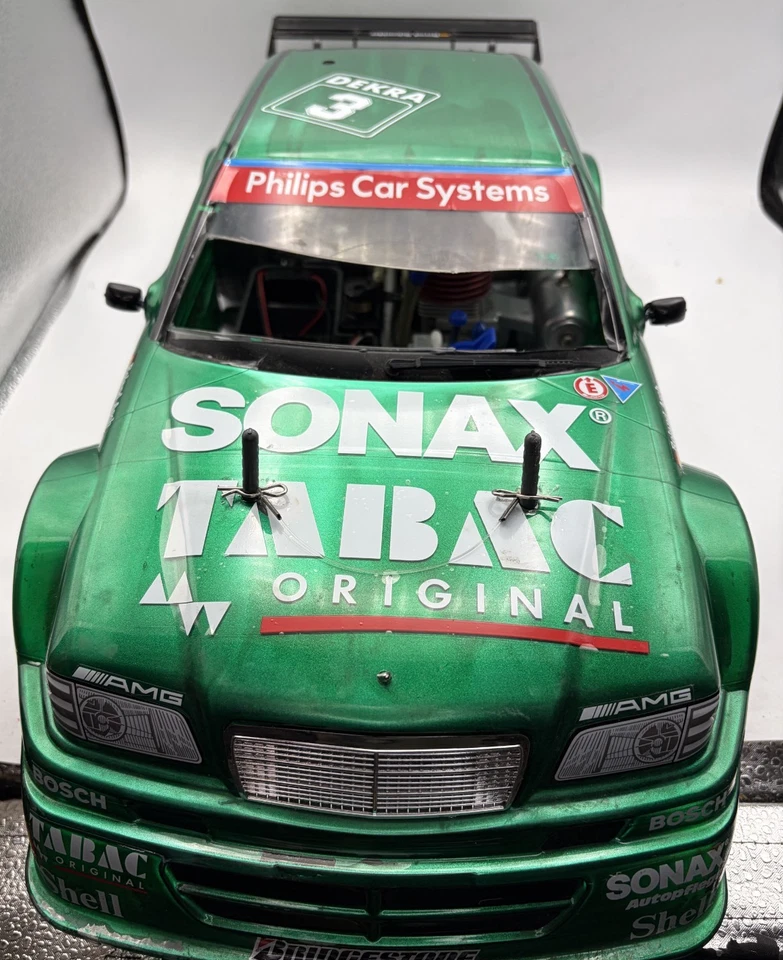 For parts Tamiya TGX chassis with Mercedes W202 DTM body shell - Image 2 of 4