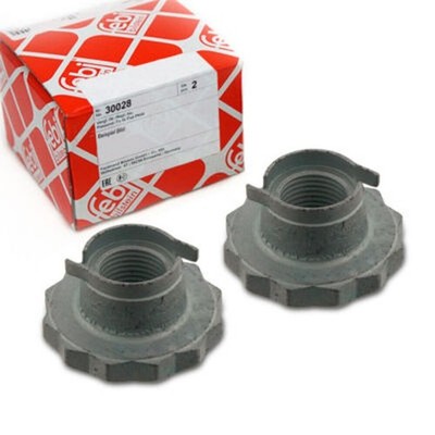 2X FEBI BILSTEIN MUTTER ACHSSTUMMEL ANTRIEBSWELLE AUDI SEAT SKODA VW 30028