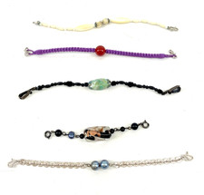 Japanese vintage kimono haori tie set of 5 mixed colors modern accessories moder