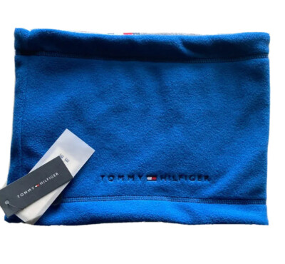 Tommy Hilfiger $29 REVERSIBLE Unisex  Blue Scarf OS 