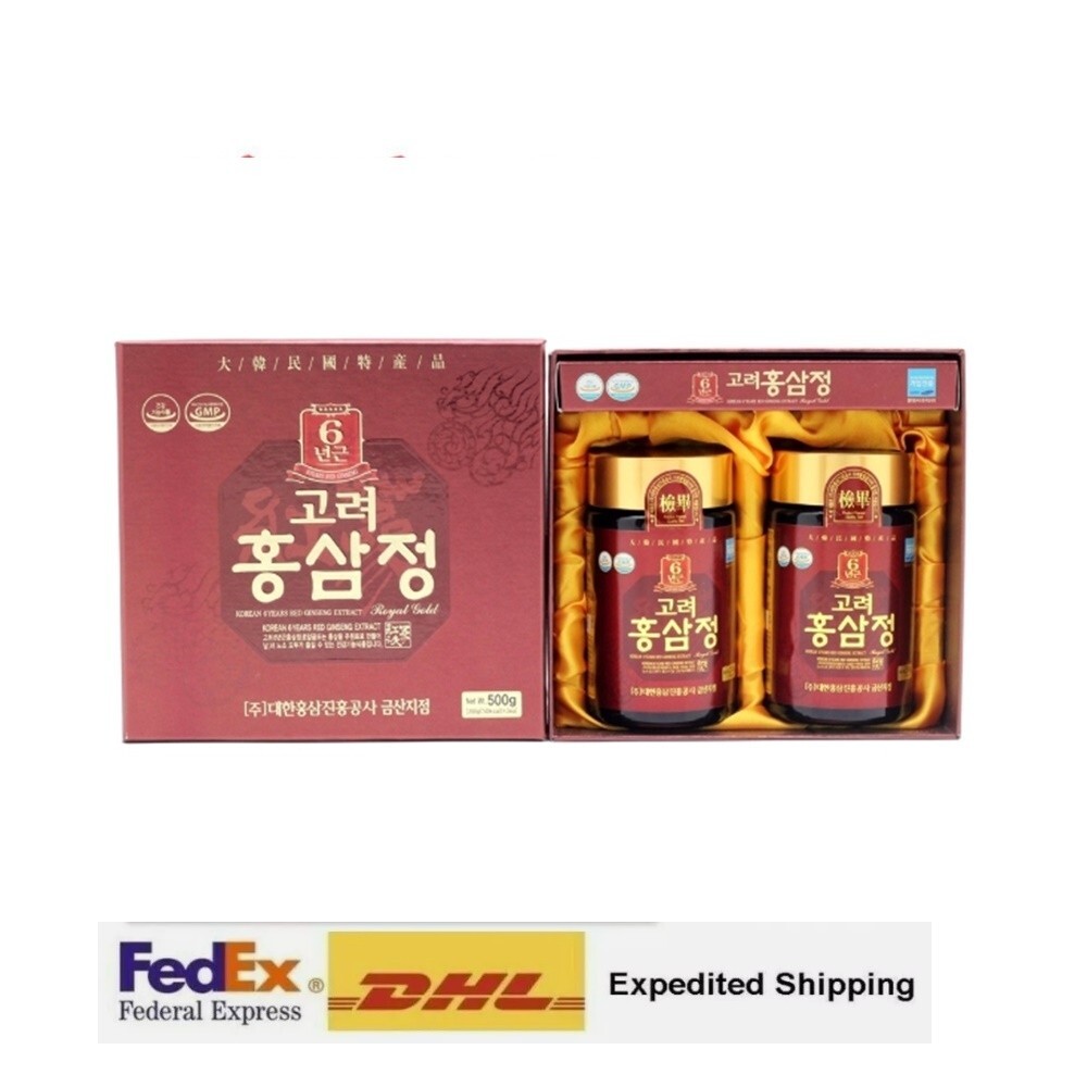 KOREAN 6 YEARS RED GINSENG EXTRACT ROYAL GOLD 250G x 2EA