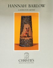 BOOK:HANNAH BARLOW (DOULTON ARTIST, LAMBETH STUDIO, DECORATIVE ARTS, CERAMICS)