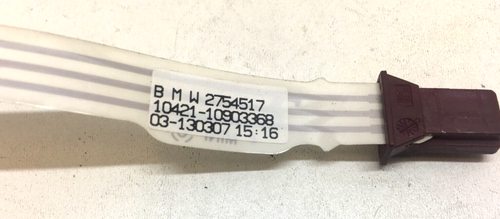 ORIGINAL BMW MINI R56 NSF BEIFAHRERSEITE ARMLEHNE LED LICHT MONTAGE 2754517 06-15 - Bild 2 von 2