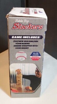 MLB Los Angeles Dodgers Table Top Stackers Game Baseball Team Logo Unused Sealed