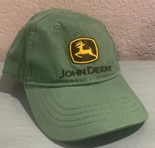 John Deere Toddler Baseball Hat Cap Stretch Band Embroidered Logo Tractor Farm