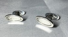 Auth Georg Jensen cufflinks sterling silver SV925 vintage Large #75A
