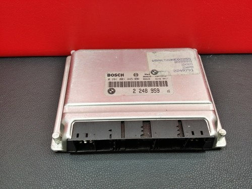2248959 0281001445 BMW 3er E46 Motorsteuergerät Steuergerät 2249791