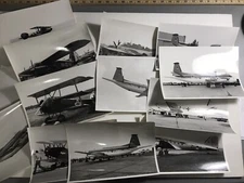 (12) Orig Photos Lot Military Aircraft Biplanes German Tri-Wing Prop 1970’s UK1